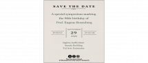 A Special Symposium Marking the 90th Birthday of Prof. Eugene Rosenberg
