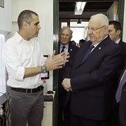 Tal Dvir and the President of Israel